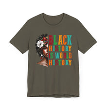 Load image into Gallery viewer, Empowering Black History Tee - Unisex Jersey Short Sleeve Shirt