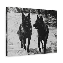 Load image into Gallery viewer, German Shephard Canvas Art