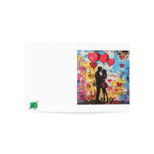 Load image into Gallery viewer, Romantic Greeting Cards Set – Love and Heart Balloons (1, 10, 30, 50pcs)
