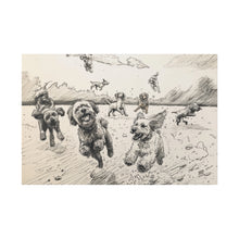 Load image into Gallery viewer, Dogs at Play