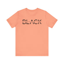 Load image into Gallery viewer, Unisex Jersey Tee - Black Love Pride History Shirt