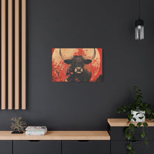 Load image into Gallery viewer, Lunar Year of the Ox - Stretched Matte Print for Home Decor