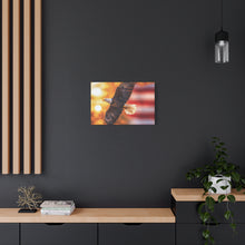 Load image into Gallery viewer, Eagle in Flight Canvas Art - 12x12 Stretched Wall Decor