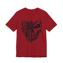 Load image into Gallery viewer, Rebellion Skull USA Graphic Tee - Unisex Short Sleeve