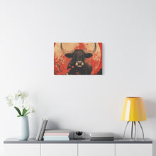 Load image into Gallery viewer, Lunar Year of the Ox - Stretched Matte Print for Home Decor