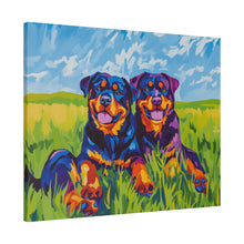 Load image into Gallery viewer, Rottweiler Canvas Art