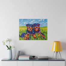 Load image into Gallery viewer, Rottweiler Canvas Art