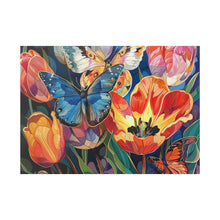 Load image into Gallery viewer, Butterflies and Tulips