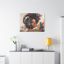 Load image into Gallery viewer, Urban Vibe Matte Canvas Print - Stylish Artwork for Music Lovers