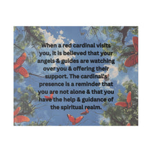 Load image into Gallery viewer, Red Bird Visit