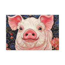 Load image into Gallery viewer, Lunar Year of the Pig - Matte Canvas
