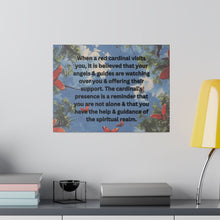 Load image into Gallery viewer, Red Bird Visit