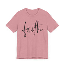 Load image into Gallery viewer, Faith Unisex Jersey Short Sleeve Tee - Inspirational Ephesians 3:20 Shirt