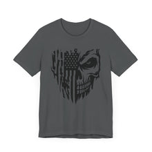 Load image into Gallery viewer, Rebellion Skull USA Graphic Tee - Unisex Short Sleeve