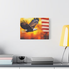 Load image into Gallery viewer, Patriotic Eagle Canvas Art - Inspirational Home Decor
