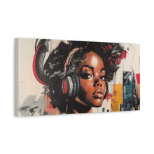 Load image into Gallery viewer, Urban Vibe Matte Canvas Print - Stylish Artwork for Music Lovers