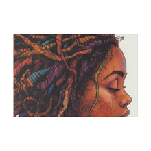 Load image into Gallery viewer, Grounded Woman of Color Matte Canvas, Stretched, 0.75"