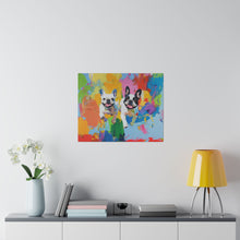 Load image into Gallery viewer, French Bulldog Canvas Art Print