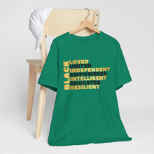 Load image into Gallery viewer, Empowered Black Pride Tee - Unisex Jersey Short Sleeve Shirt