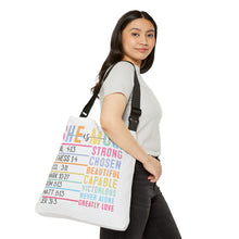 Load image into Gallery viewer, Adjustable Tote Bag (AOP) - She is