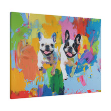 Load image into Gallery viewer, French Bulldog Canvas Art Print