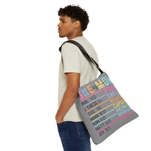 Load image into Gallery viewer, Adjustable Tote Bag (AOP) - She is