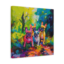 Load image into Gallery viewer, French Bulldog Canvas Art