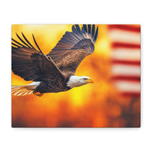 Load image into Gallery viewer, Patriotic Eagle Canvas Art - Inspirational Home Decor