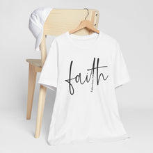 Load image into Gallery viewer, Faith Unisex Jersey Short Sleeve Tee - Inspirational Ephesians 3:20 Shirt