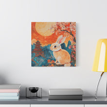 Load image into Gallery viewer, Lunar Year of the Rabbit - Canvas Art