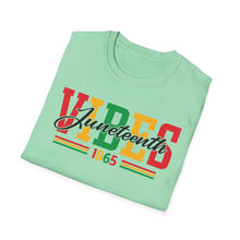 Load image into Gallery viewer, Unisex Softstyle T-Shirt - Juneteenth Vibes