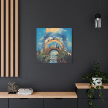 Load image into Gallery viewer, Rainbow Bridge Dog Canvas Artwork - Pet Lovers Home Decor
