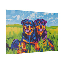 Load image into Gallery viewer, Rottweiler Canvas Art