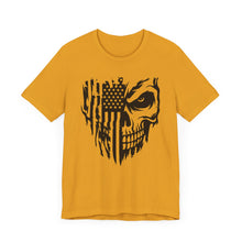 Load image into Gallery viewer, Rebellion Skull USA Graphic Tee - Unisex Short Sleeve