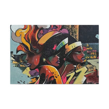 Load image into Gallery viewer, Vibrant Afrocentric Matte Canvas Art - Inspirational Wall Decor