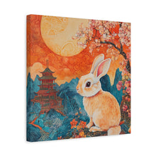 Load image into Gallery viewer, Lunar Year of the Rabbit - Canvas Art