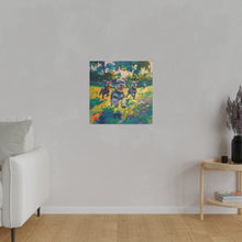 Load image into Gallery viewer, Vibrant Schnauzer Dogs Canvas Wall Art