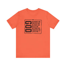 Load image into Gallery viewer, Inspirational God Quote Unisex Jersey Tee