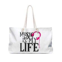 Load image into Gallery viewer, Weekender Bag - Music
