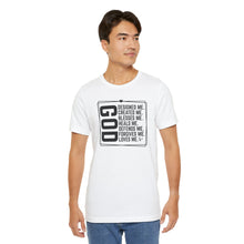 Load image into Gallery viewer, Inspirational God Quote Unisex Jersey Tee