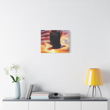 Load image into Gallery viewer, Patriotic Eagle Canvas Wall Art