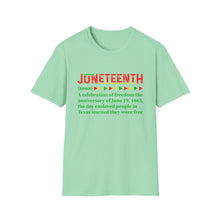 Load image into Gallery viewer, Unisex Softstyle T-Shirt - Juneteenth