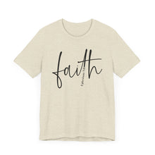 Load image into Gallery viewer, Faith Unisex Jersey Short Sleeve Tee - Inspirational Ephesians 3:20 Shirt
