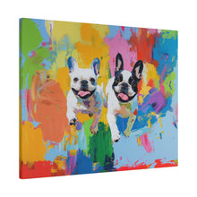 Load image into Gallery viewer, French Bulldog Canvas Art Print
