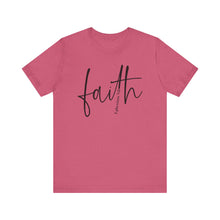 Load image into Gallery viewer, Faith Unisex Jersey Short Sleeve Tee - Inspirational Ephesians 3:20 Shirt