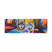 Load image into Gallery viewer, Husky Canvas Art