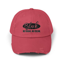 Load image into Gallery viewer, Unisex Distressed Cap - No Sugar No Cream