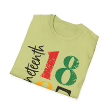 Load image into Gallery viewer, Unisex Softstyle T-Shirt - Juneteenth 1865