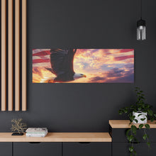 Load image into Gallery viewer, Eagle Sunset Canvas Wall Art - Patriotic Home Decor