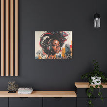 Load image into Gallery viewer, Urban Vibe Matte Canvas Print - Stylish Artwork for Music Lovers